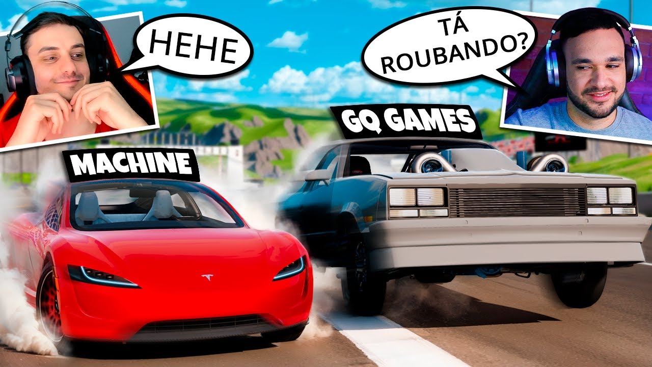 MACHINE SE VINGOU e USOU H4CK CONTRA MIM no BeamNG.drive Multiplayer