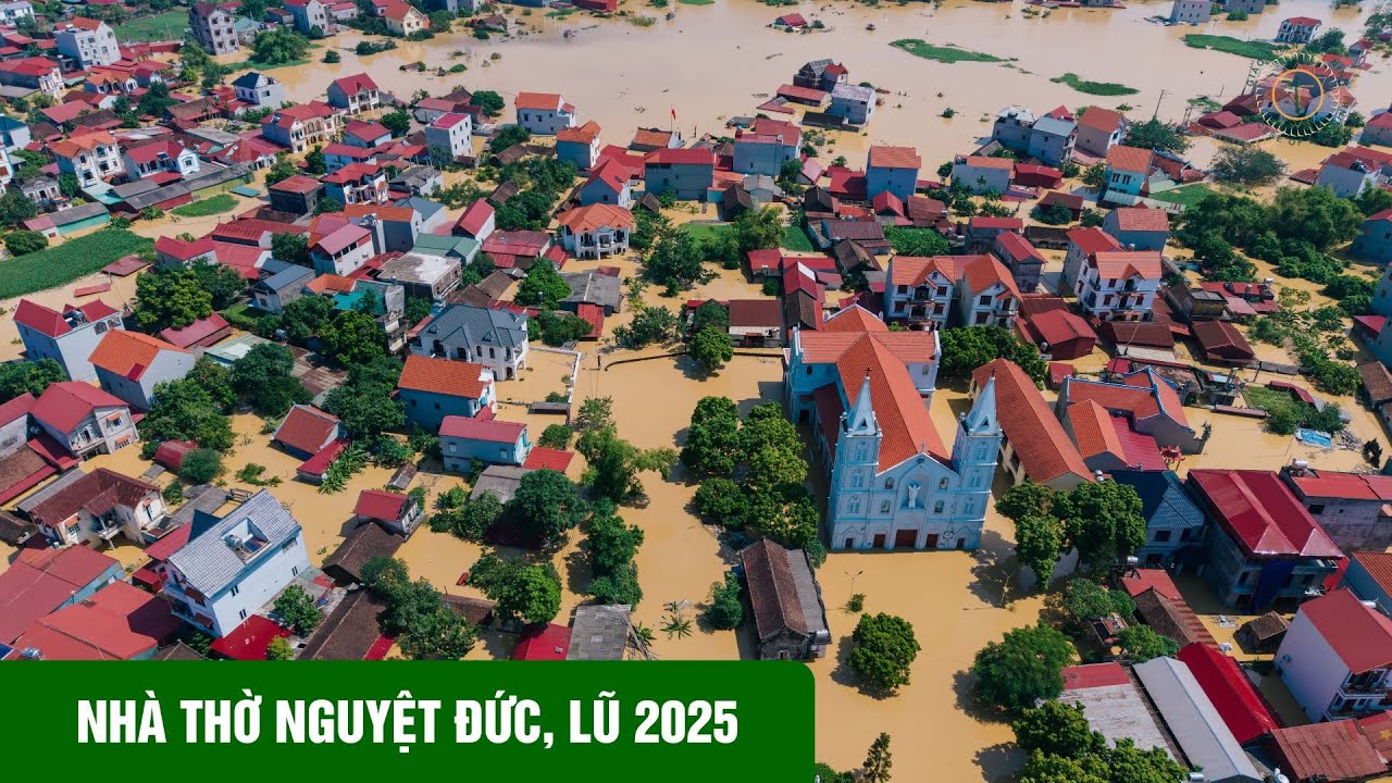 NHÀ THỜ MAI THƯỢNG, MÙA LŨ 2025 #gpbacninh #lulut #mualu