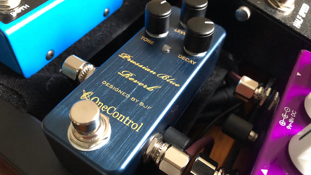 One Control Prussian Blue Reverb - BJFE Design