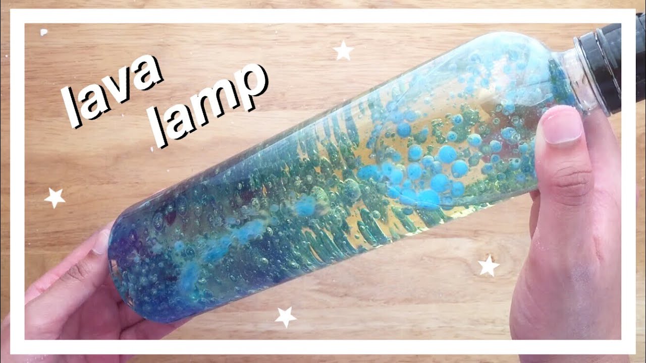 MAKE a DIY LAVA LAMP