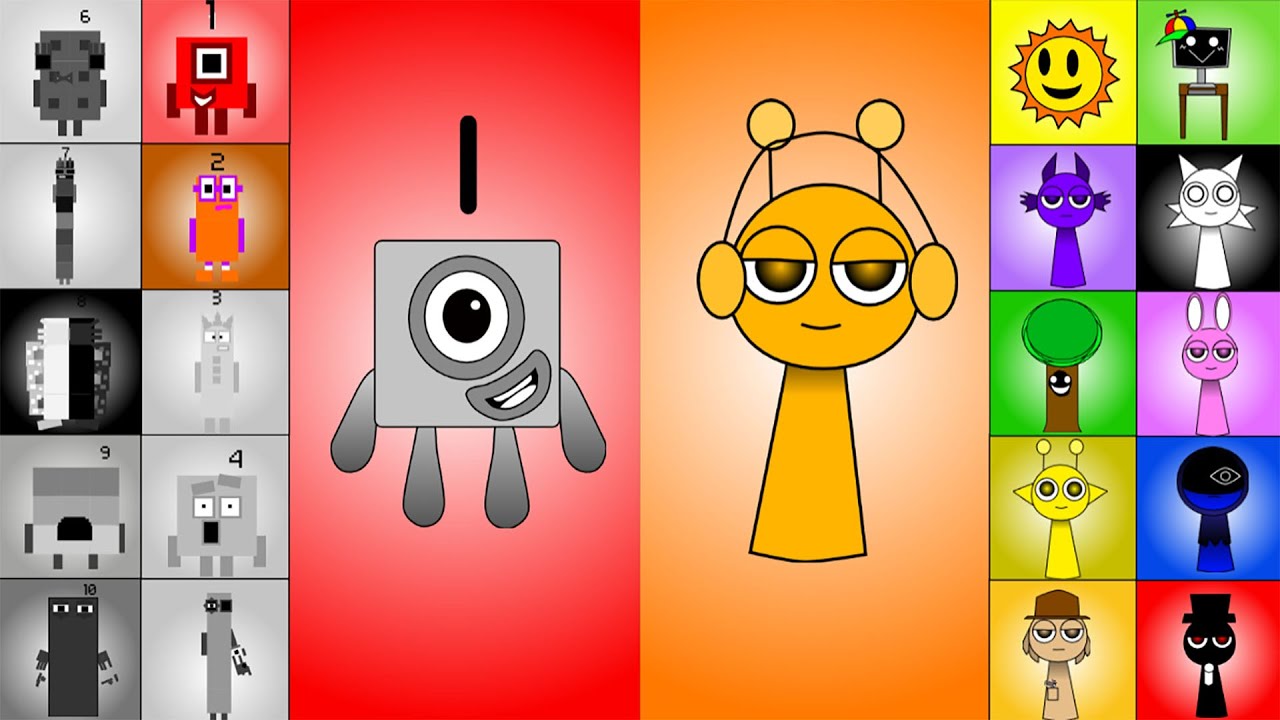 Mashup Sprunkiblocks Band vs Spaceblocks Band @phobiablocksstudio