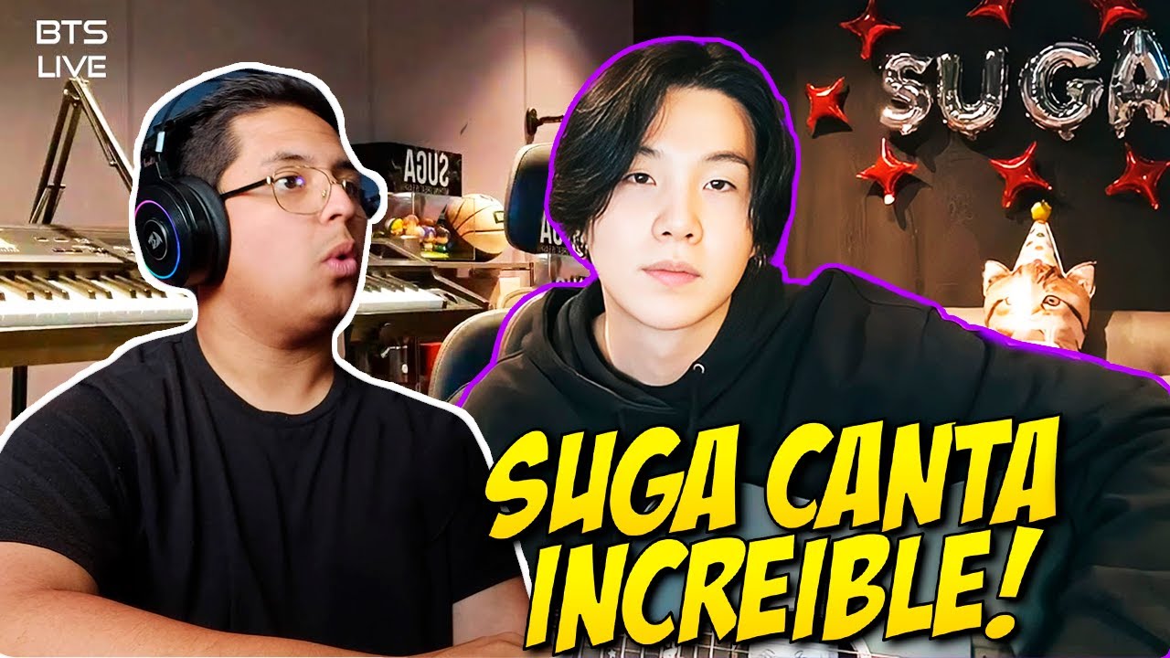 Cantante de Metal REACCIONA a BTS - SUGA Cantando!