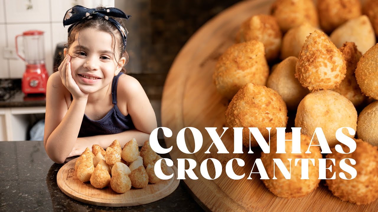Coxinhas Crocantes - Na cozinha da Lorena