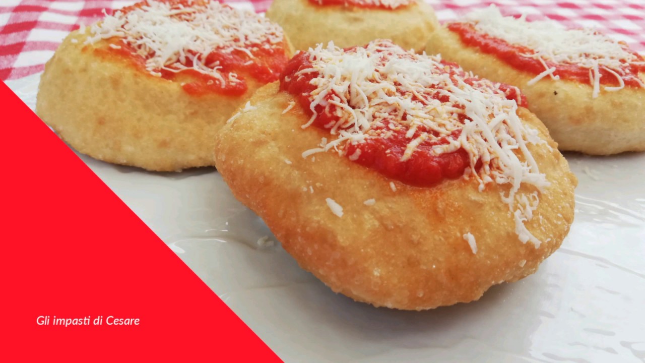 PIZZA FRITTA - MINI MONTANARA - Ricetta