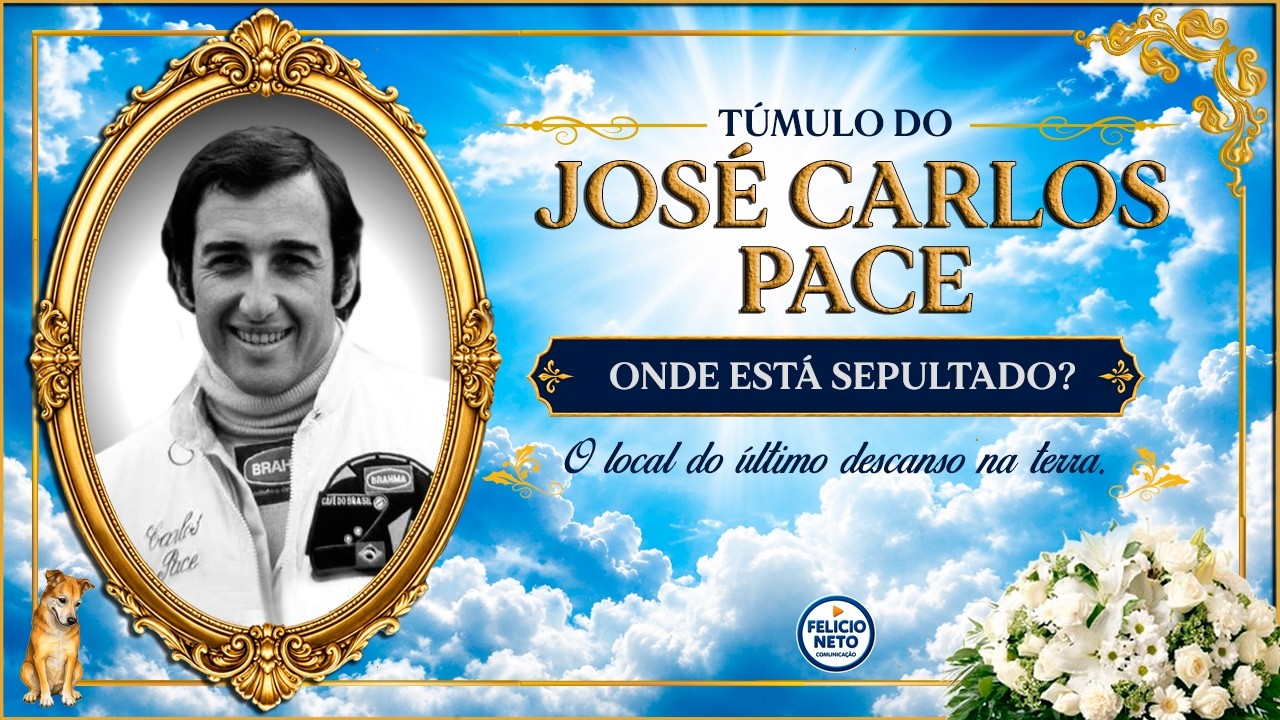 Visita ao Túmulo de José Carlos Pace, o Moco | Antes do traslado para o Autódromo de Interlagos