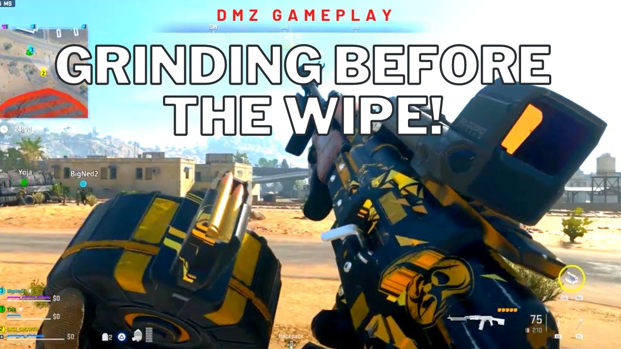 GRINDING BEFORE THE DMZ WIPE! | DMZ MW2 GAMEPLAY | RPK META