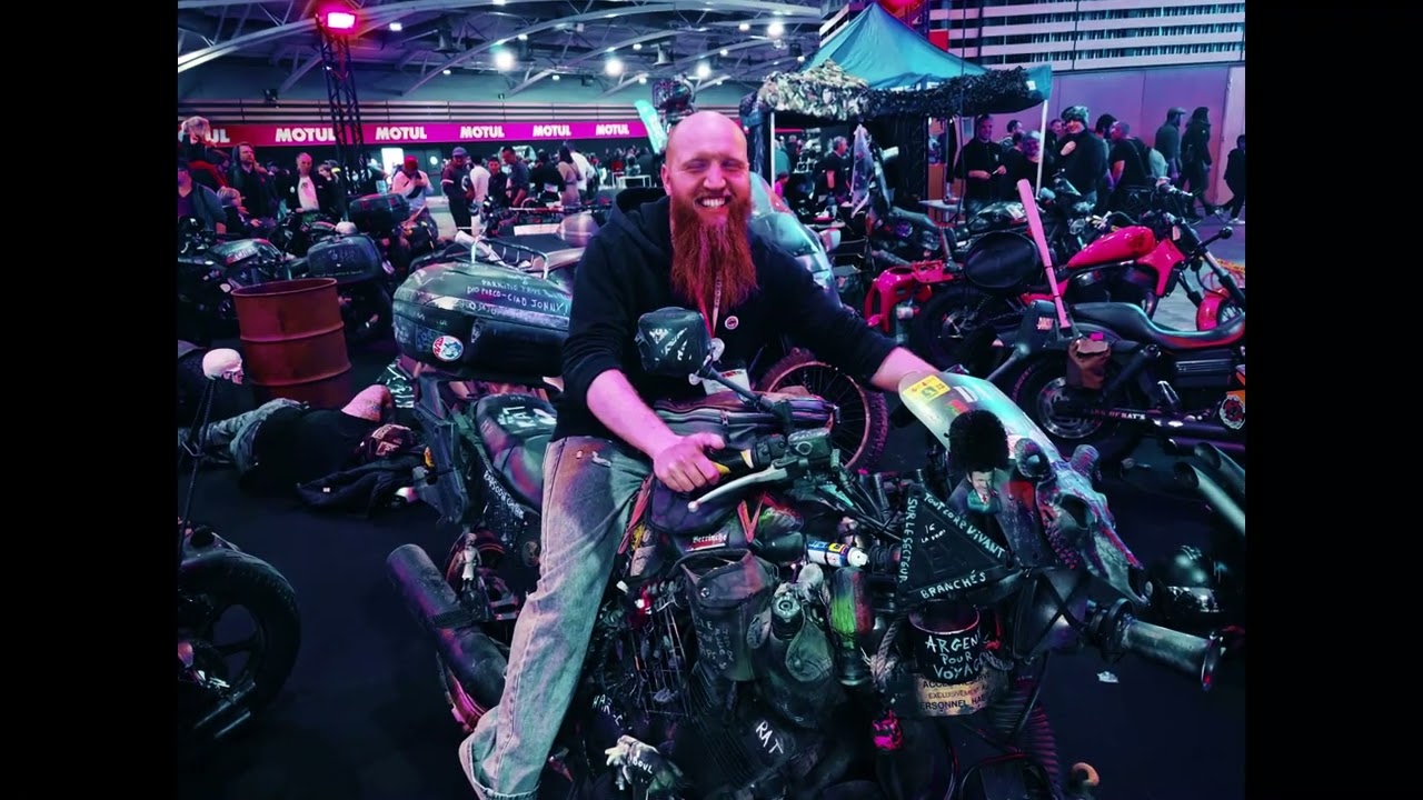 Les rat's biker made in France au salon du 2 roues de Lyon