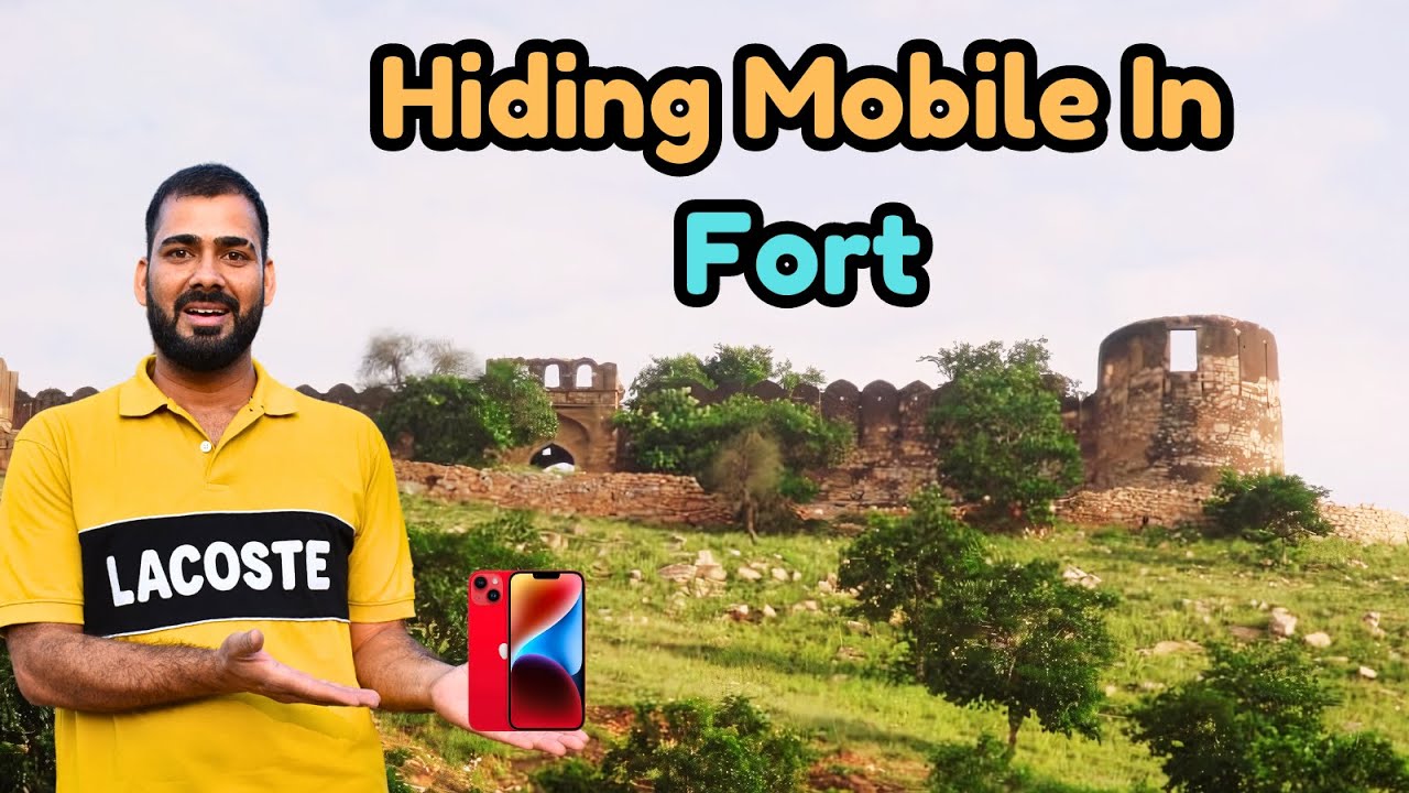Kile मैं मोबाइल ढूंढो और रख लो📱 | Find It and Keep It | Hiding Mobile phone in Fort.