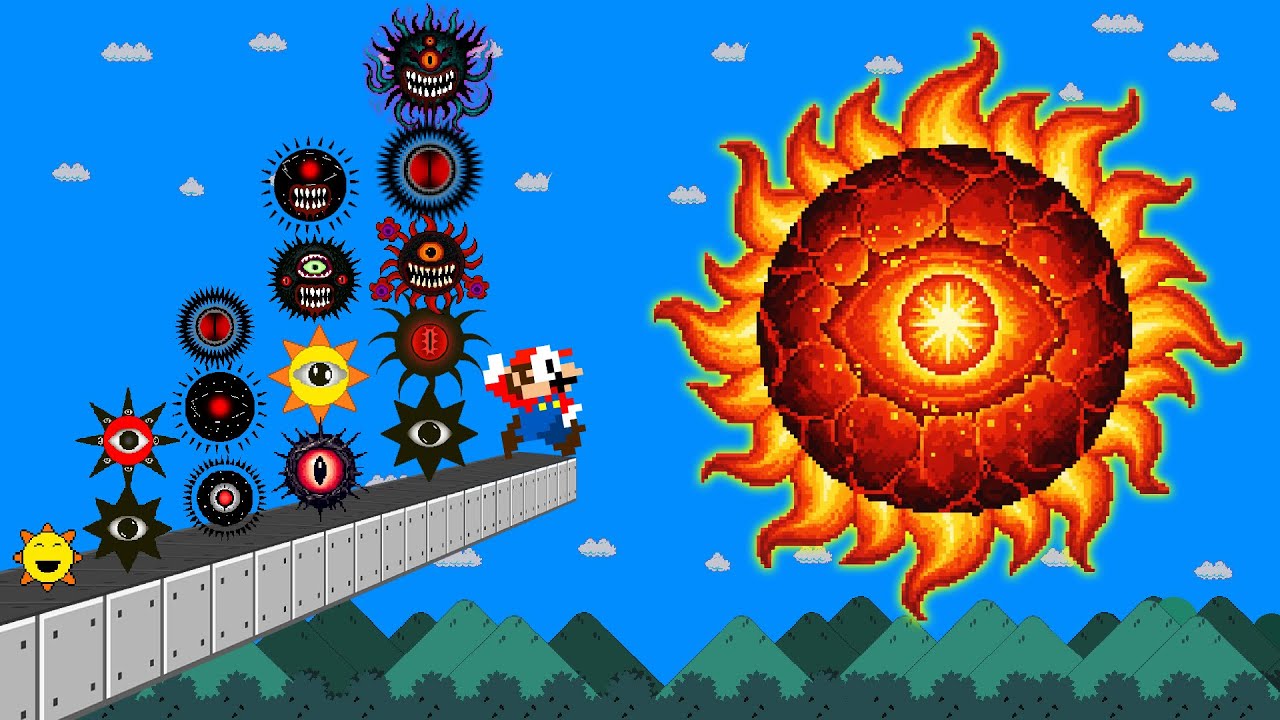 Mario's Hardest Challenge: Mario vs Mr.Sun New Prediction Phase | (Sprunki Compliation)