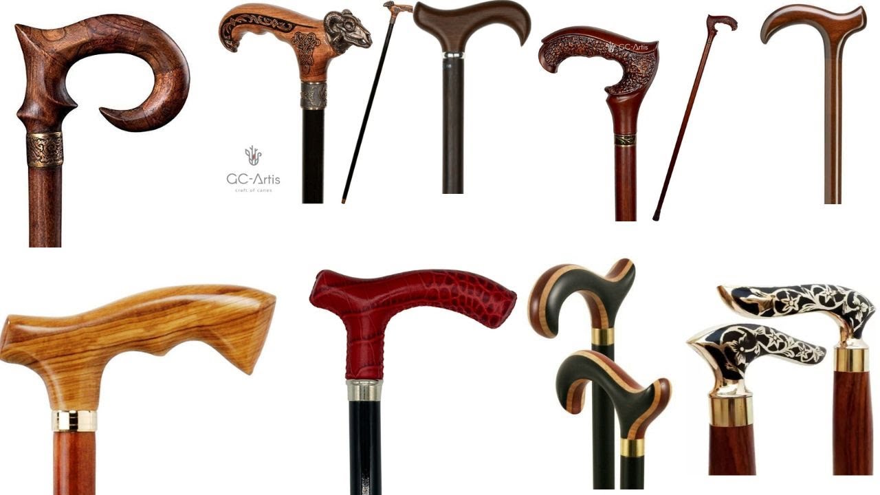 Amazing Walking Stick Handles You Have To See/DIY Wooden Stick Handles/Woodworking Project Ideas
