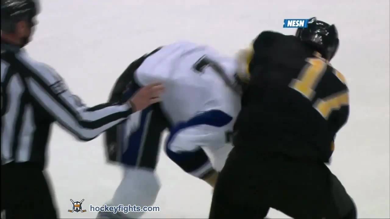 Eric Brewer vs Milan Lucic Mar 3, 2011