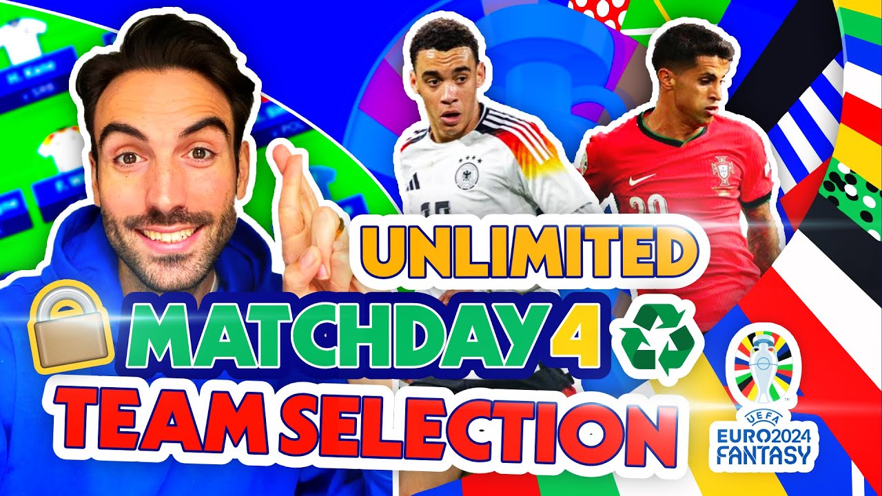 LOCKED TEAM | 4 x SPAIN & PORTUGAL | Euro 2024 fantasy tips | Matchday 4