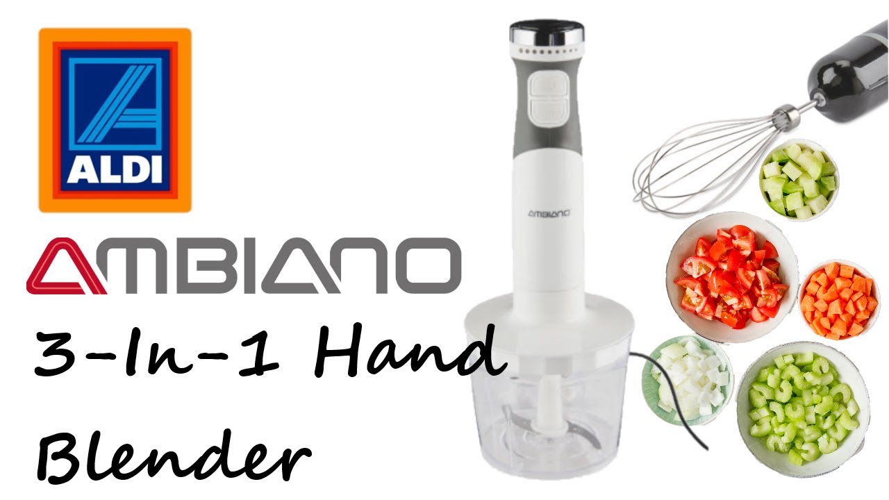 Aldi 3-In-1 Hand Blender - Look at me I'm blending!