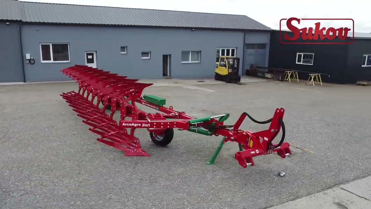 ArcoAgro 180 2in1 by SUKOV - high quality and universal plough