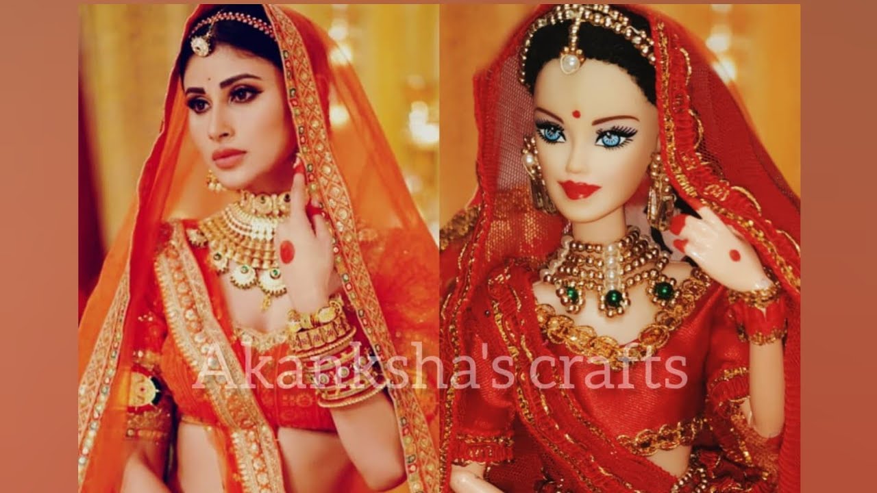 #shorts mouni roy as doll | Akanksha's crafts