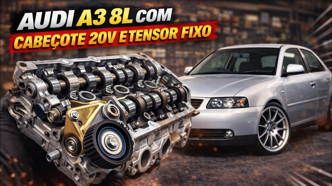 🔴 TENSOR FIXO NA CORRENTE DO COMANDO DO 20v VALE A PENA? + RECEITA DE COMO DEIXAR FIXO NO AUDI/GOLF