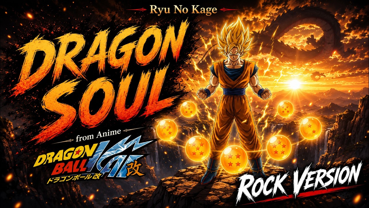 Dragon Soul (Dragon Ball Kai OP) - ドラゴン・ソウル | Rock Version by Ryu No Kage