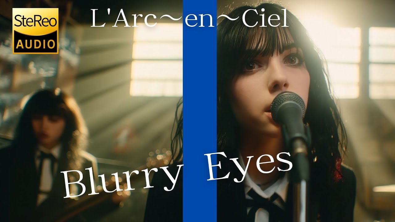 Blurry Eyes / L'Arc~en~Ciel 🎸放課後の女子高生軽音部が 歌ってみた [AI Sing Cover kAthrsIs -カタルシス-]