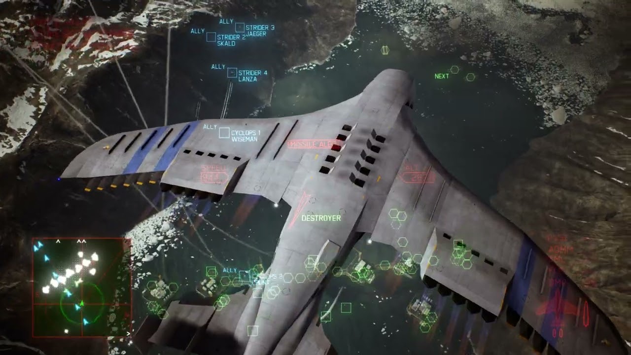 Ace Combat 7: Fleet Destruction (Gleipnir)