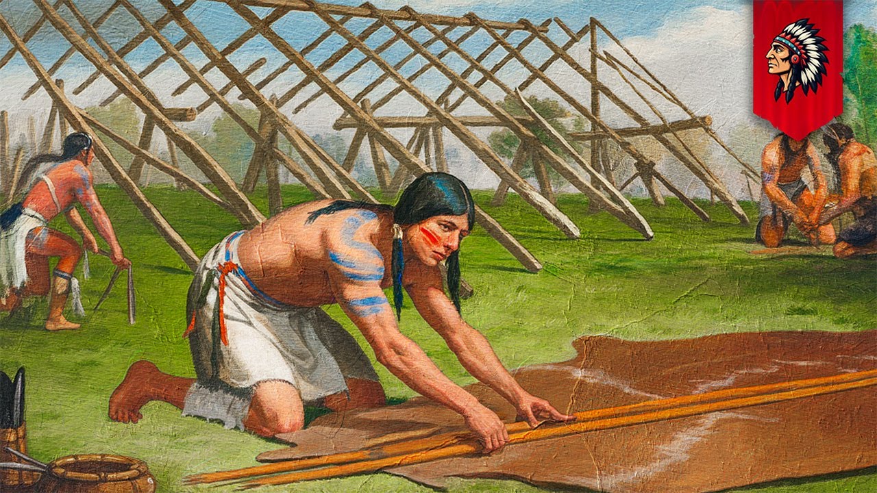 How Native Americans Built Longhouses From Scratch