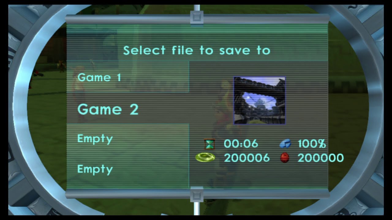 Jak 2 Debug Mode (200,006 Skull Gems and 200,000 Precursor Orbs!)
