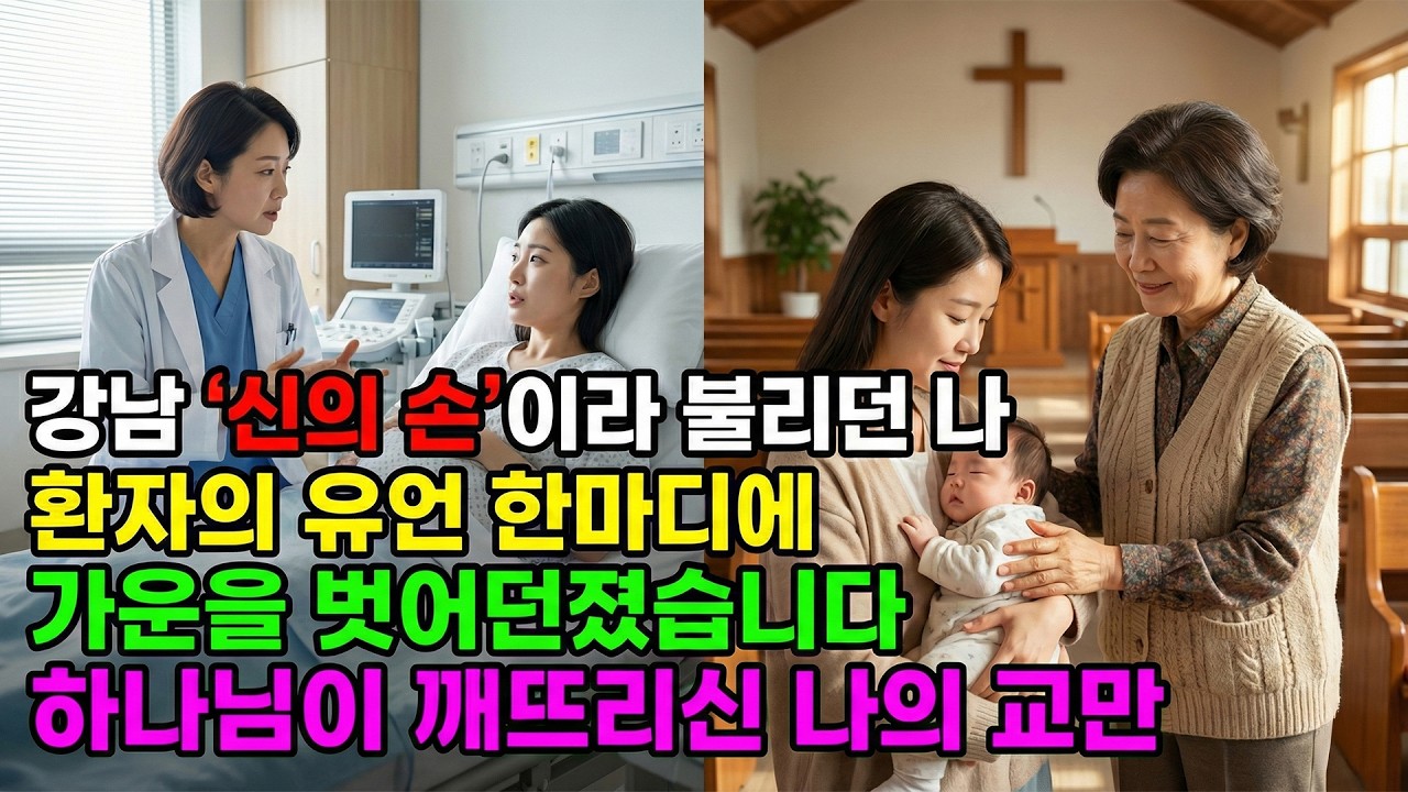 강남 유명 산부인과 원장이 모든 걸 내려놓고 시골 교회에 권사가된  이유
