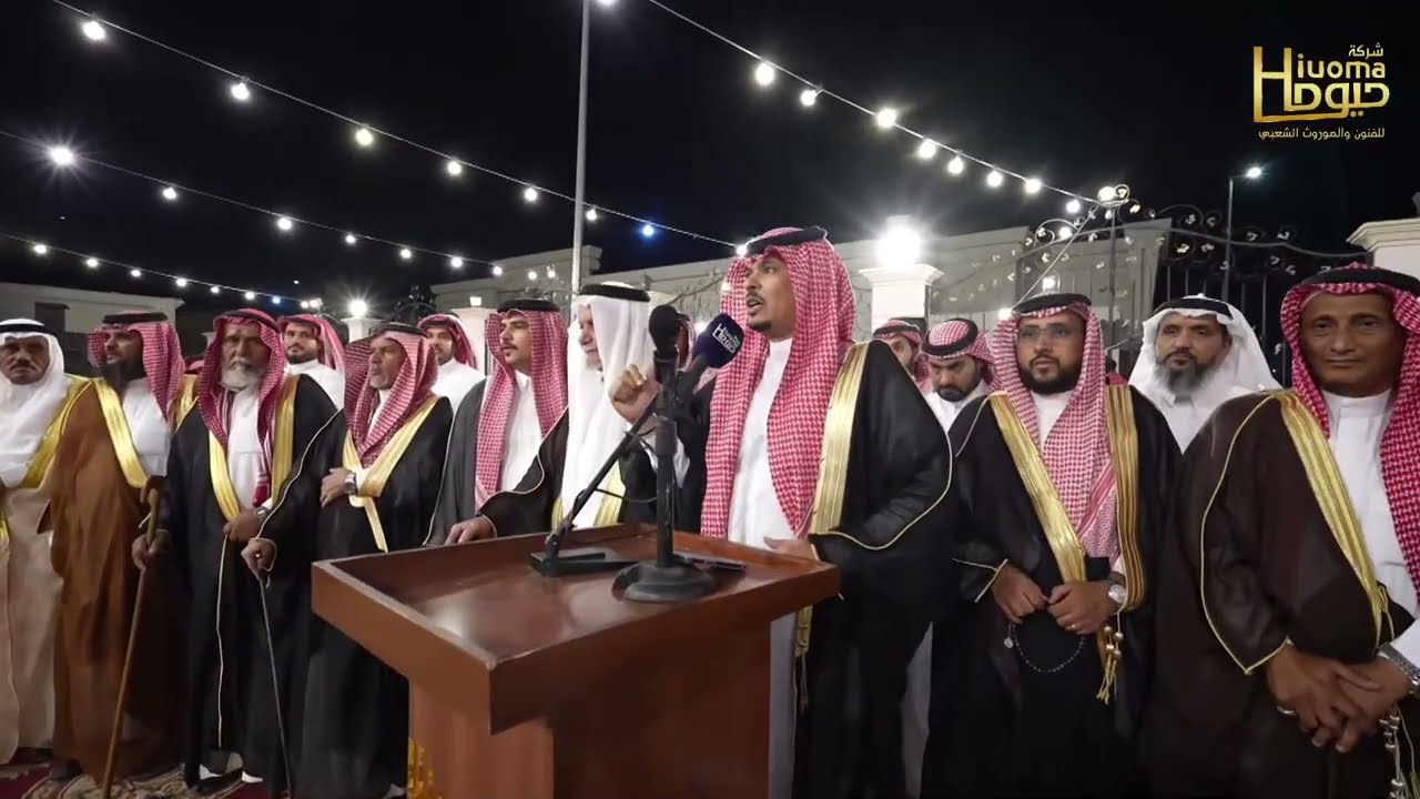 مقلاط قبيلة فهم مع الشيخ بركي الفهمي على قبيلة بني سفيان في حفل آل هلال برعاية وتنظيم شركة حيوما 