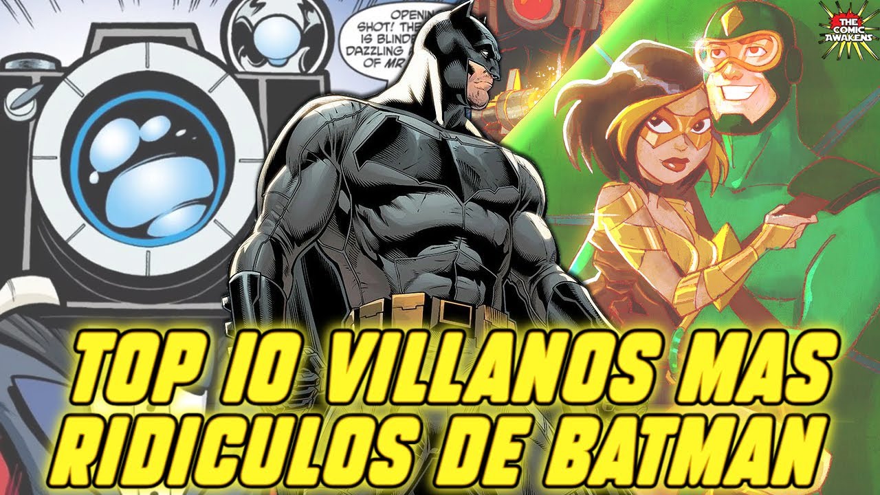 Top 10 VILLANOS más TONTOS de BATMAN