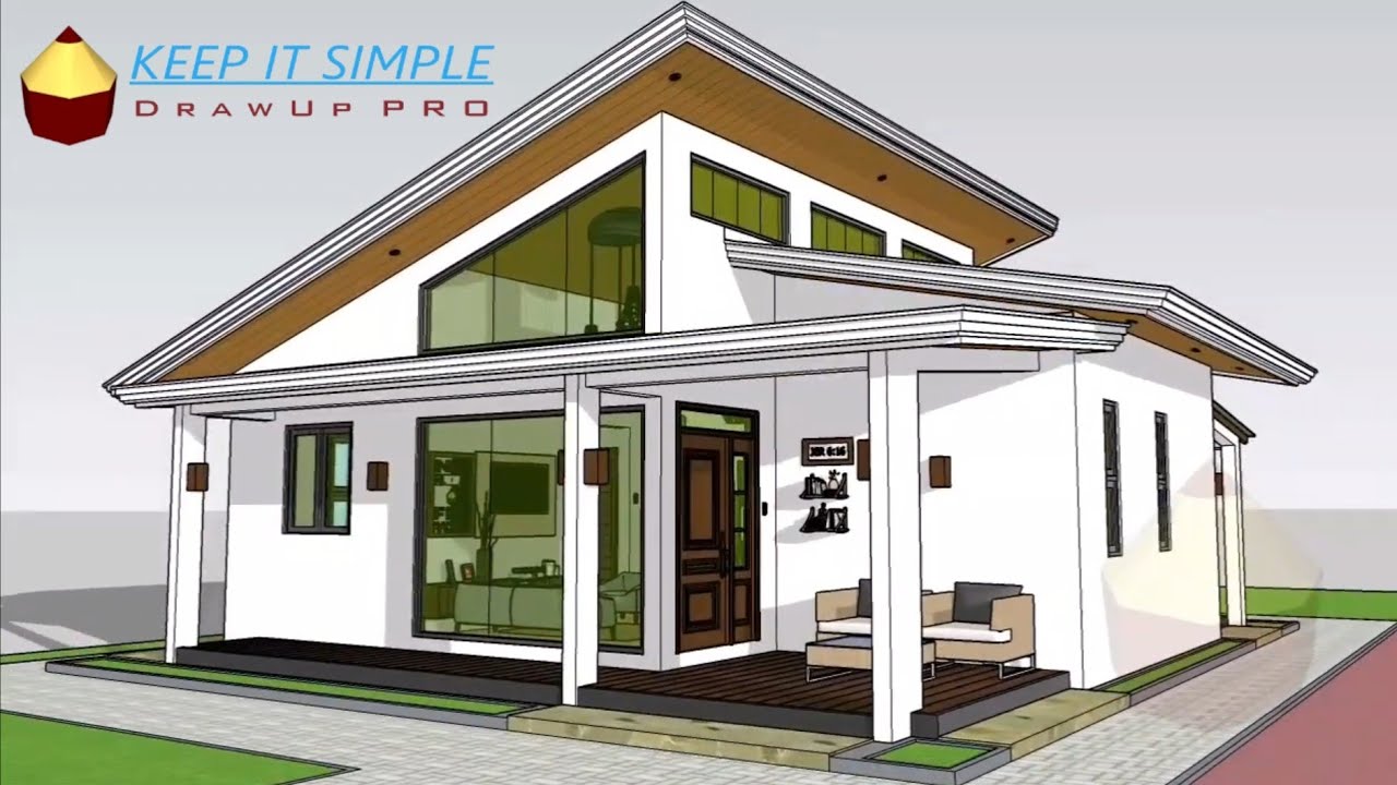Modern House Design - 3 Bedrooms
