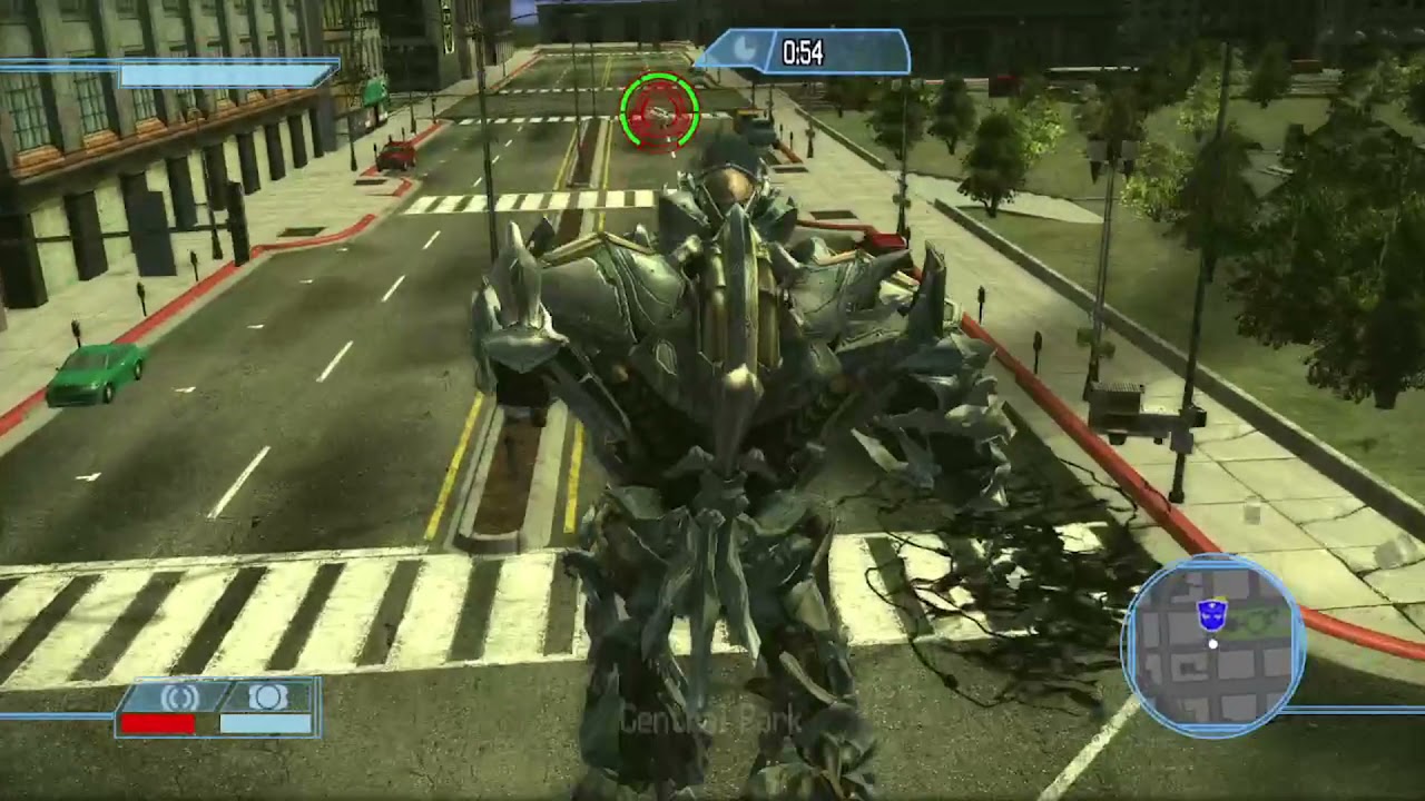 Transformers the game: Megatron vs Jazz