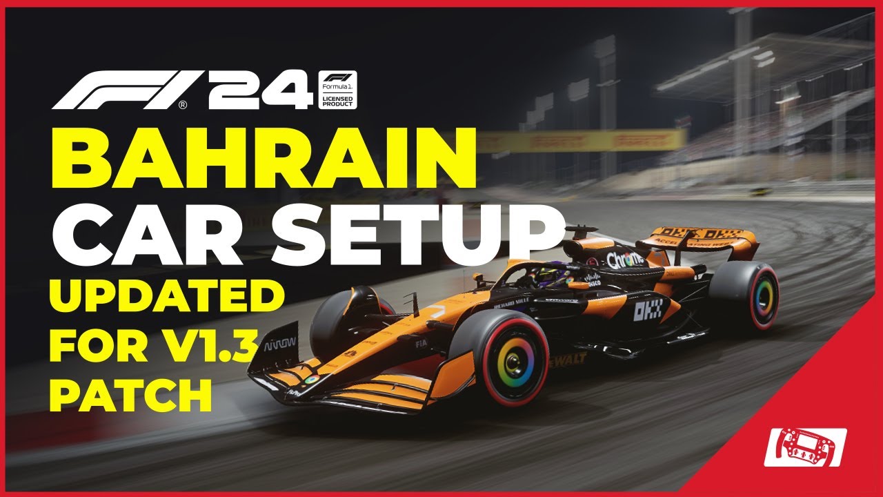 Настройка болида F1 24 Bahrain (обновлено после патча v1.3)