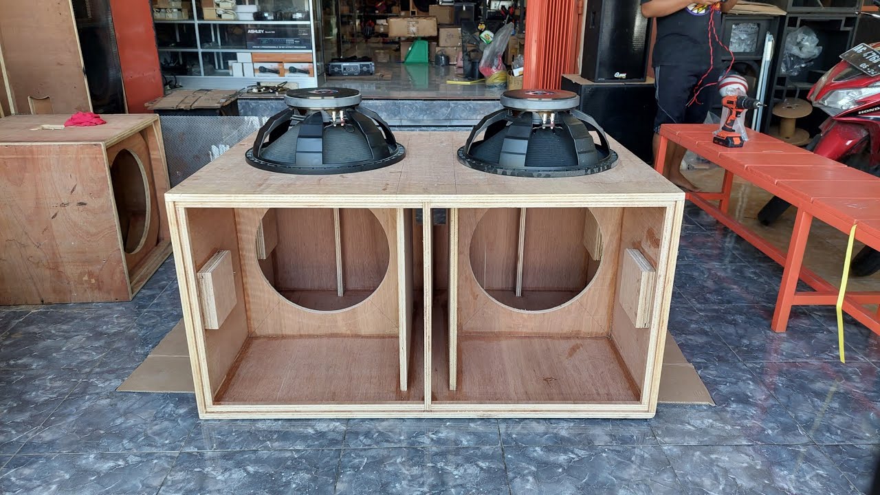 TEST BOX DYNACORD 218 CUSTOM // VERSI MENTAH