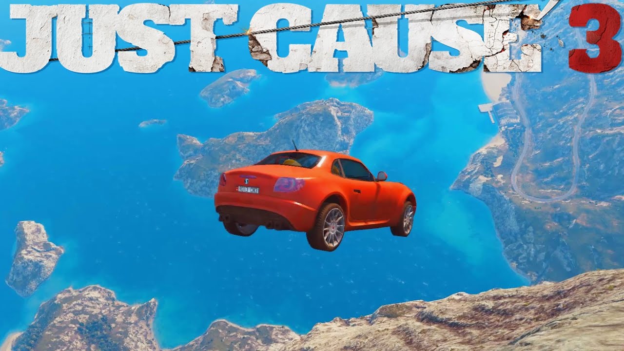 BIGGEST JUMP IN JUST CAUSE 3 !? Funny Moment