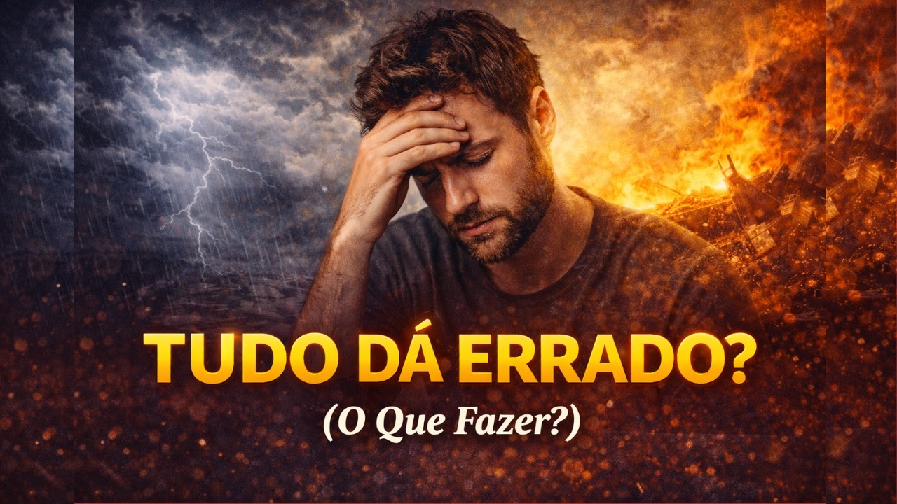 😫 Quando a VIDA desmorona, Tudo dá Errado. O que fazer? 🎯