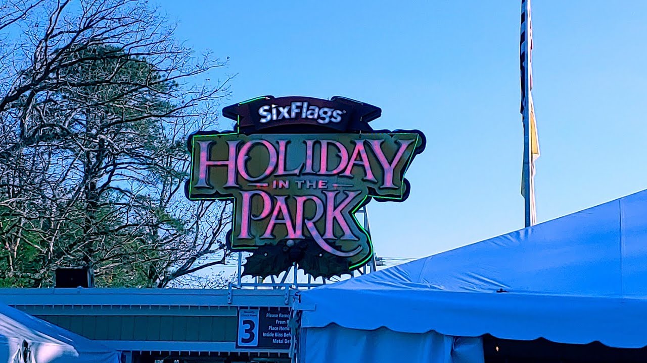 Six Flags Great Adventure - Holiday In The Park Opening Day