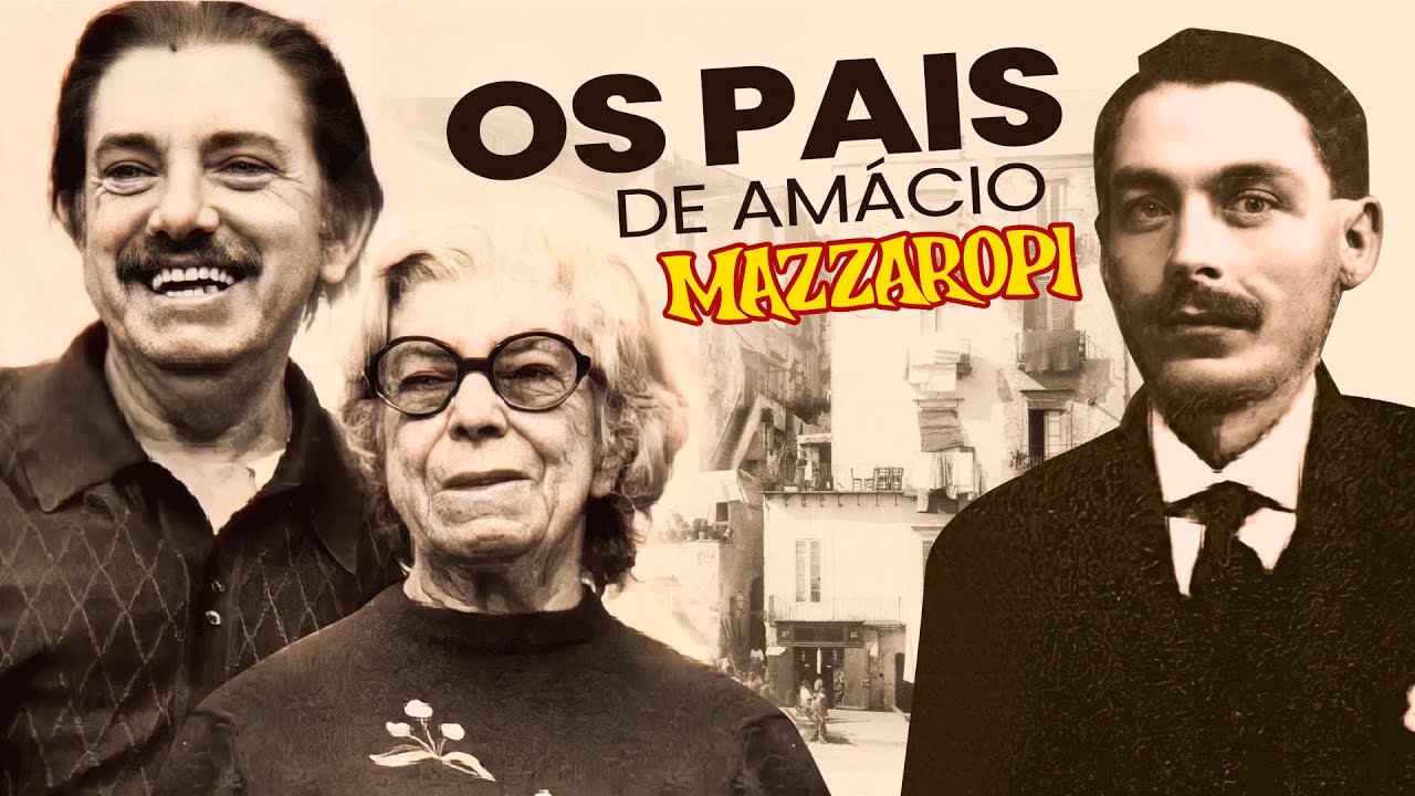 Os Pais de Amácio Mazzaropi | Bernardo Mazzaropi e Clara Ferreira Mazzaropi