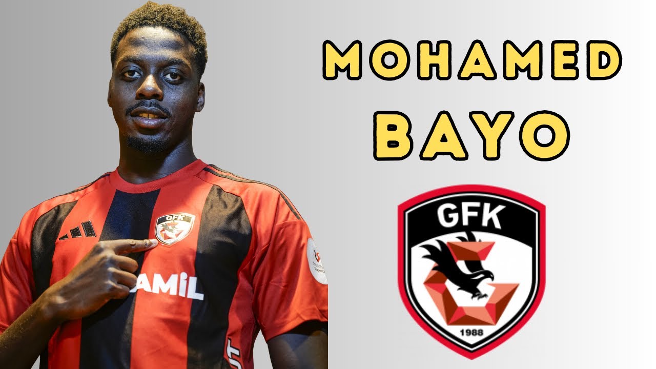 Mohamed Bayo to Gaziantep FK! 🇬🇳 | Top Striker Skills, Goals & Power 2025 🔴⚫