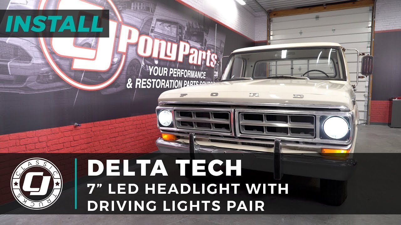 Ford F-250 Install: Pair of Delta Tech 7