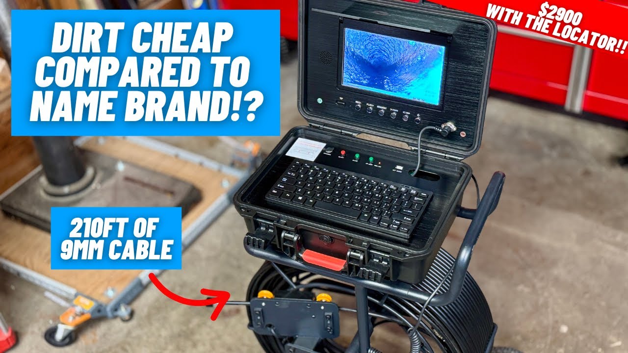 Sanyipace Pro Sized and Budget Sewer Inspection Camera System  ||  Review