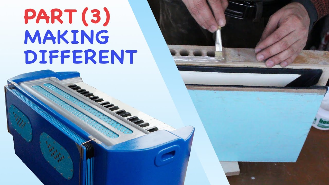 Making Harmonium Part (3) How to make internal bellow (internal fan) of harmonium #harmonium
