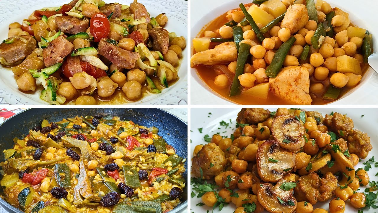 Las Recetas Con Garbanzos Que Estás Buscando ¡Fáciles, Sanas y Muy Sabrosas!