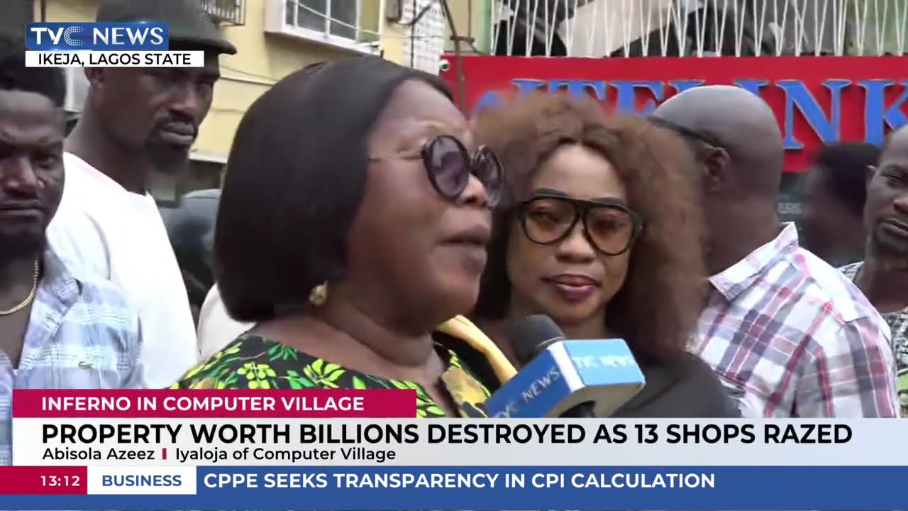 Iyaloja Of Computer Village Provides Update on Blaze That Razed Commercial Complex