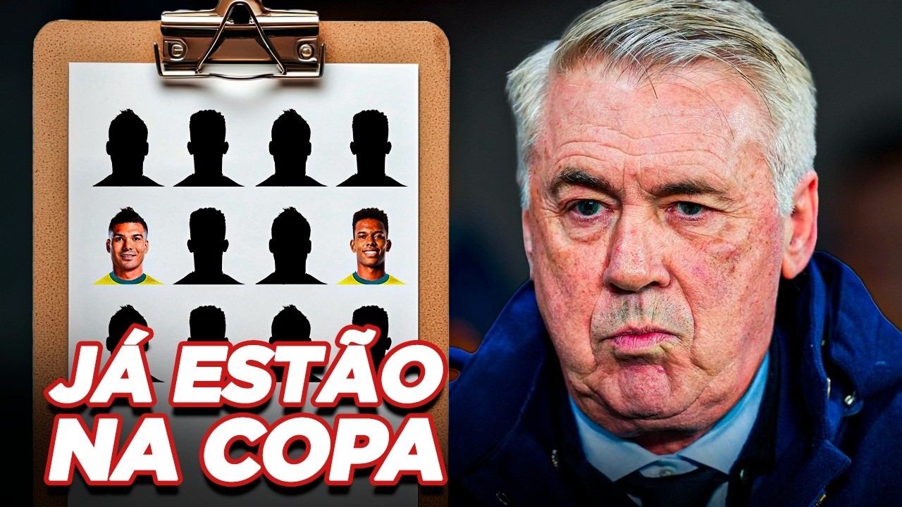 ANCELOTTI DEFINIU: OLHA 11 JOGADORES QUE ESTÃO GARANTIDOS COM ANCELOTTI PARA A COPA DO MUNDO!