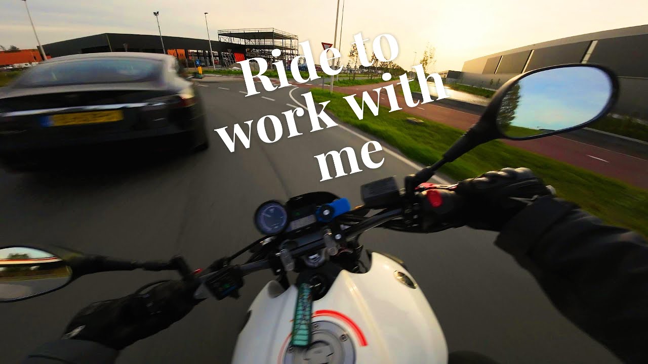 Ride to work with me POV | Yamaha MT03 660 | 4K RAW sound