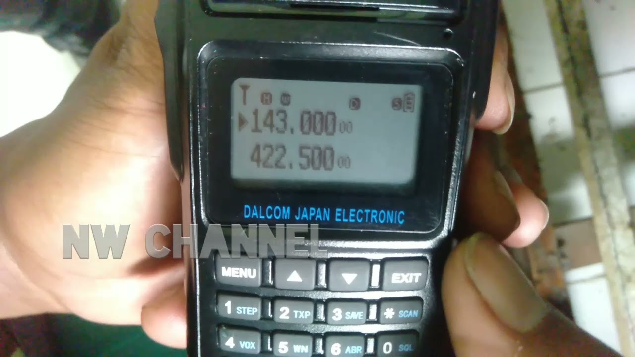 Cara setting manual radio HT DALCOM DL-9000