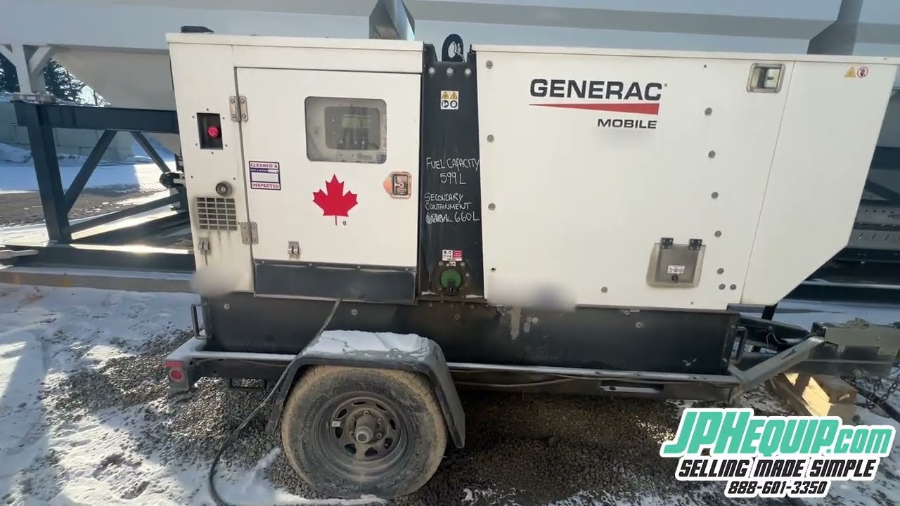 2021 Generac 60kW 75kVA 3 Phase Generator #11435 BP