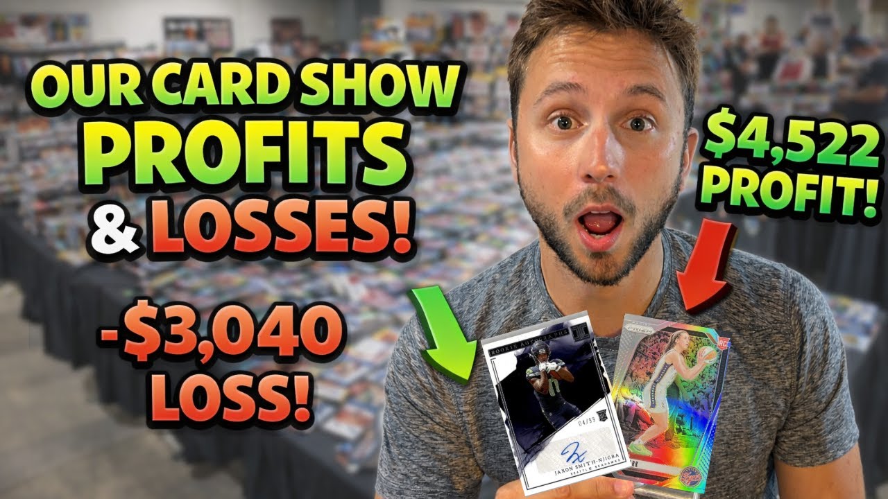 Inside a Card Show as a Vendor | Sales, Deals & Profit Breakdown