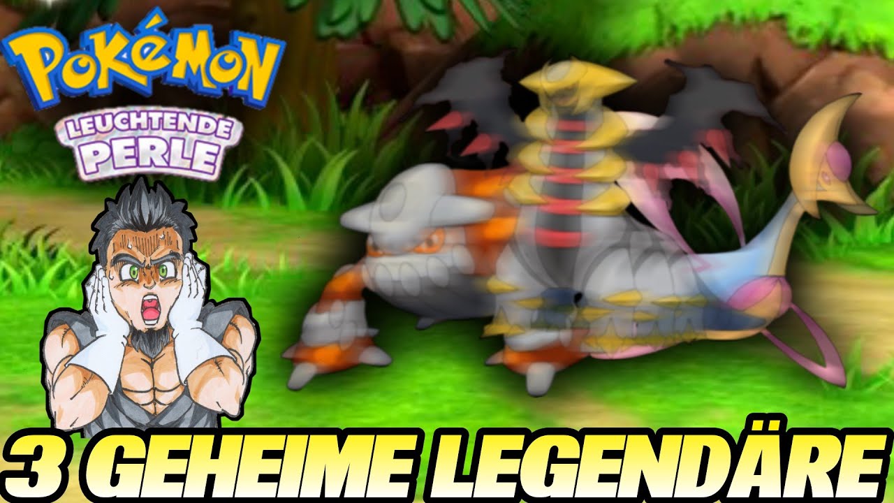 3 GEHEIME Legendäre Pokémon! 😱 Finden & fangen! | Pokémon Perle & Diamant Remake Tutorial Deutsch