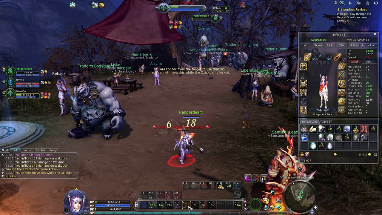 Assassin vs glad dual