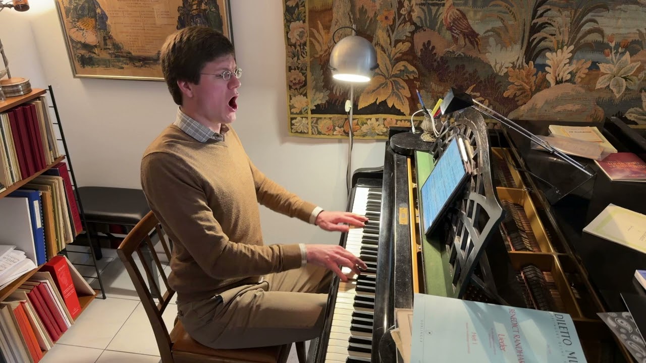 Franz Schubert: An Sylvia, Vincent Kusters - baritone/piano